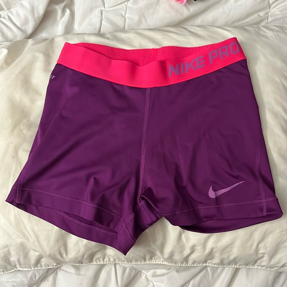 Purple Nike Pros